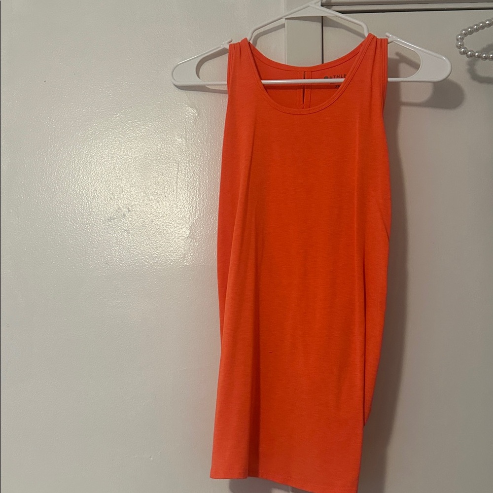 Athleta Orange Tank Top